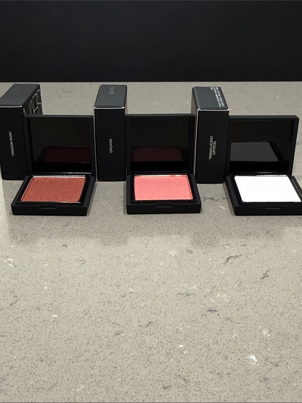 NARS Blush & Powder set of 3 Minis-  2 Blush, 1 Powder.  New